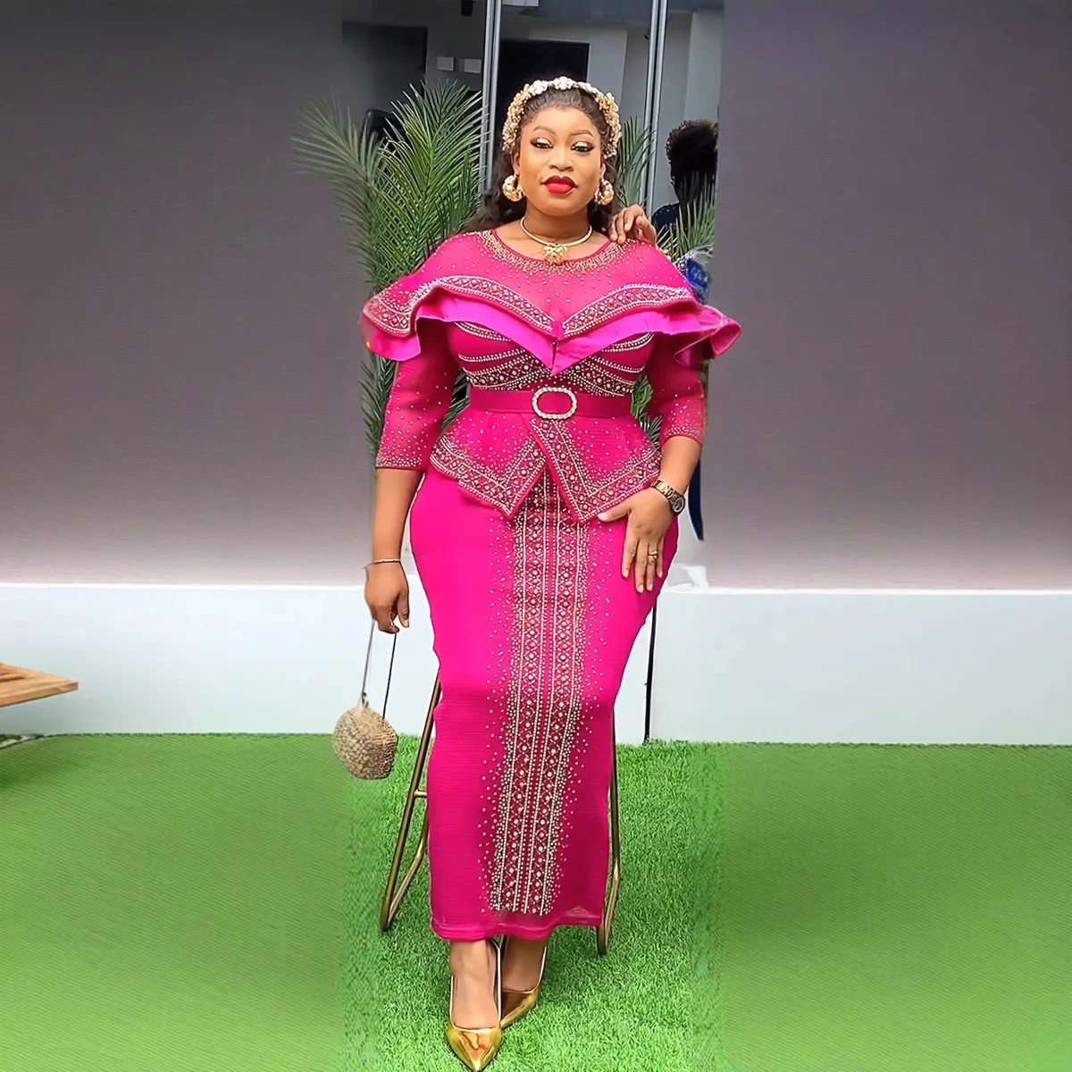 2025 Elegant African Dresses for Women Ankara Dashiki New Africa Clothing Plus Size Wedding Party Gown Long Dress Kaftan Robe
2025 Elegant African Dresses for Women Ankara Dashiki New Africa Clothing Plus Size Wedding Party Gown Long Dress Kaftan Robe