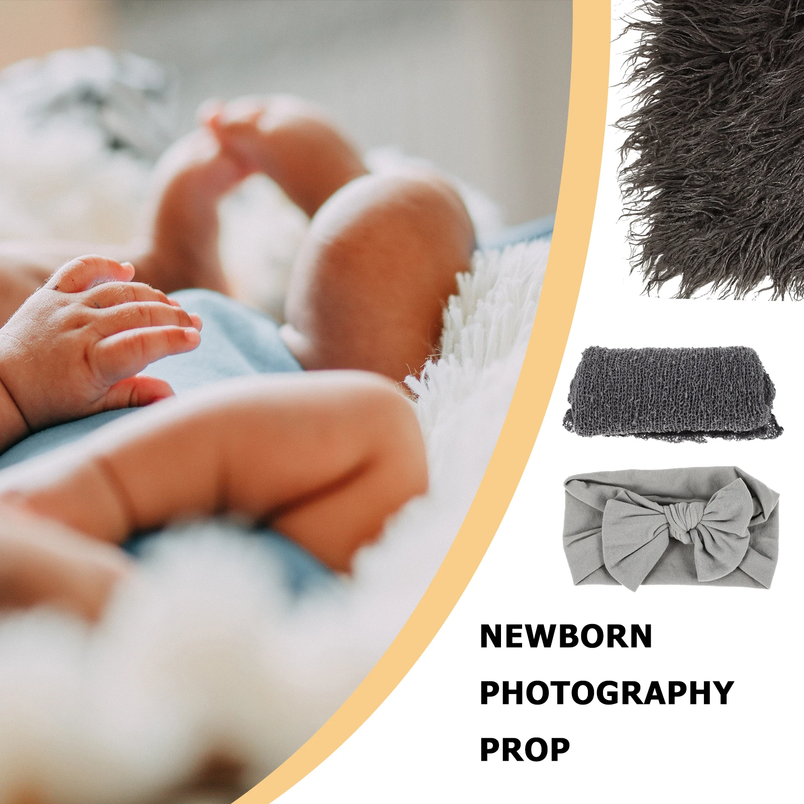 Newborn Photography Dark Grey Swaddle Blanket Wraps Newborn Photography Wrap Detachable Design Baby Photoshoot Outfits Boy Girl
Newborn Photography Dark Grey Swaddle Blanket Wraps Newborn Photography Wrap Detachable Design Baby Photoshoot Outfits Boy Girl