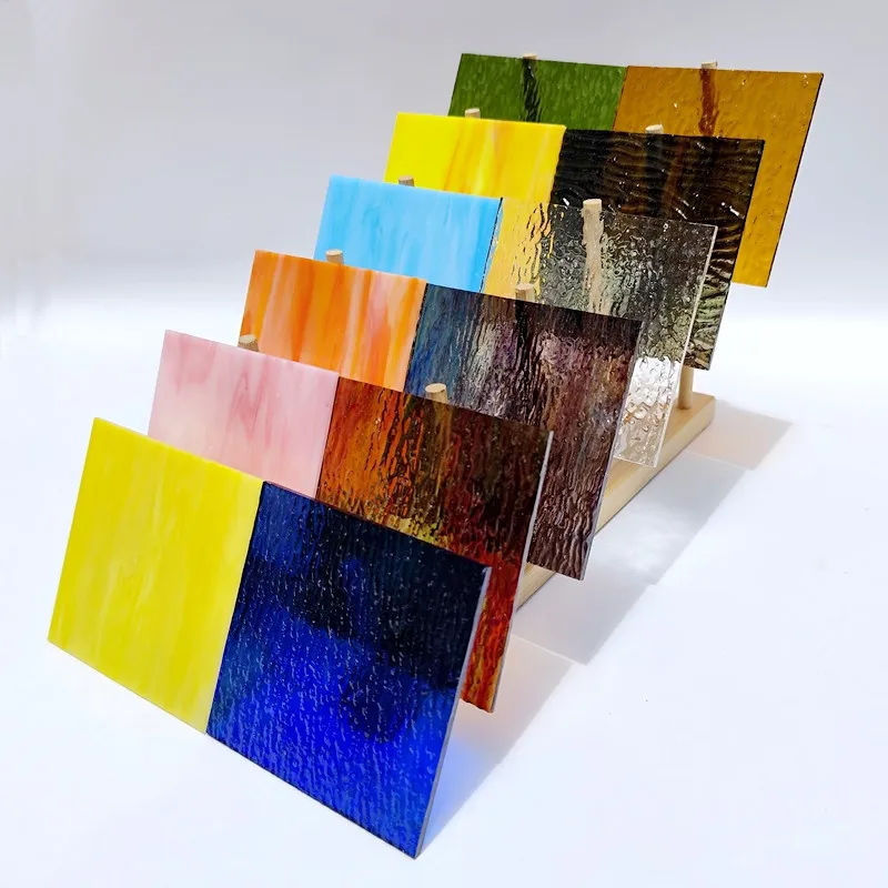 12pcs 4X4in Textured glass Transparent stained glass sheet diy mosaic tile glassstained glass supplies crafts and art supplies
12pcs 4X4in Textured glass Transparent stained glass sheet diy mosaic tile glassstained glass supplies crafts and art supplies