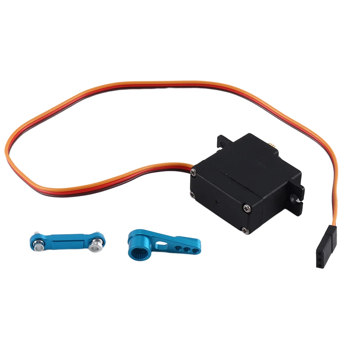 L20A-Three Wire Metal Gear Servo with Servo Arm Servo Rod for 144001 124019 124018 A959-B A959 RC Car Upgrade
L20A-Three Wire Metal Gear Servo with Servo Arm Servo Rod for 144001 124019 124018 A959-B A959 RC Car Upgrade