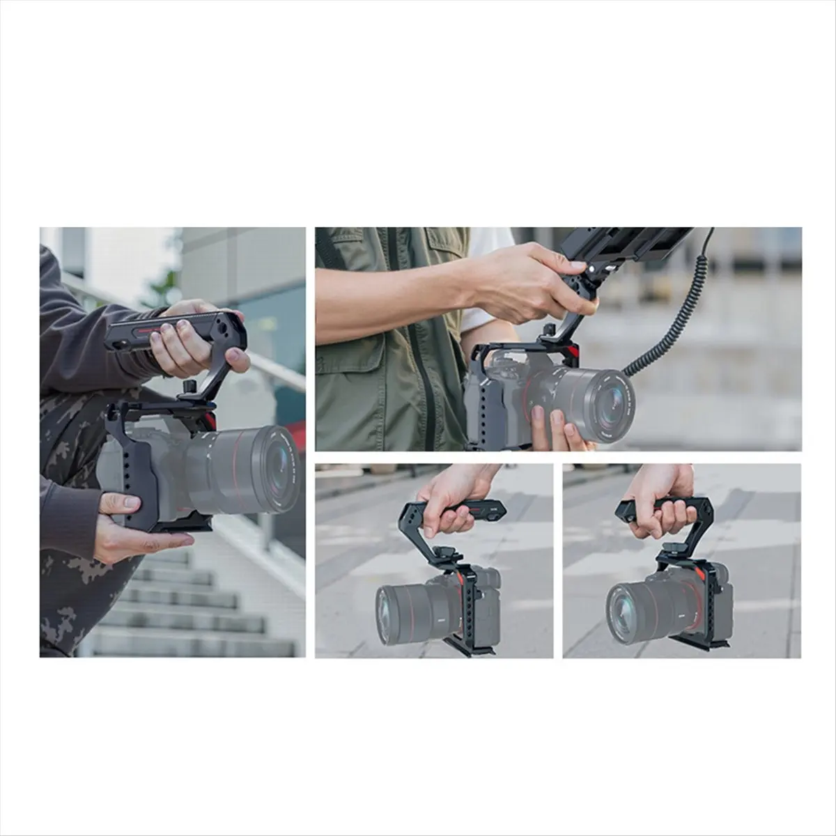 M05K NEEWER CA142 Top Handle Camera Cage Video Rig Handle 1/4inch Threads Monitor Stand Shooting Accessories
M05K NEEWER CA142 Top Handle Camera Cage Video Rig Handle 1/4inch Threads Monitor Stand Shooting Accessories