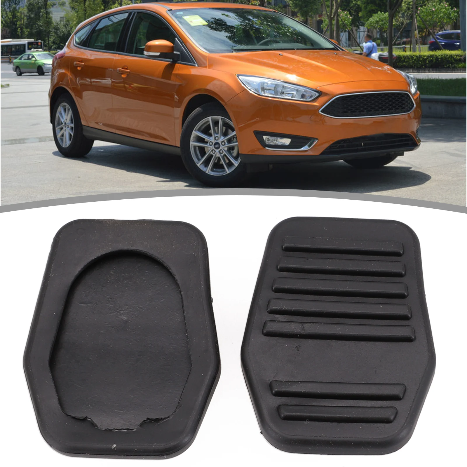 2X Pedal Pad Rubber For Ford Transit MK6 MK7 For Focus For Fiesta For Mondeo 94BB7A624AA Pedal Pad Covers Replacement
2X Pedal Pad Rubber For Ford Transit MK6 MK7 For Focus For Fiesta For Mondeo 94BB7A624AA Pedal Pad Covers Replacement