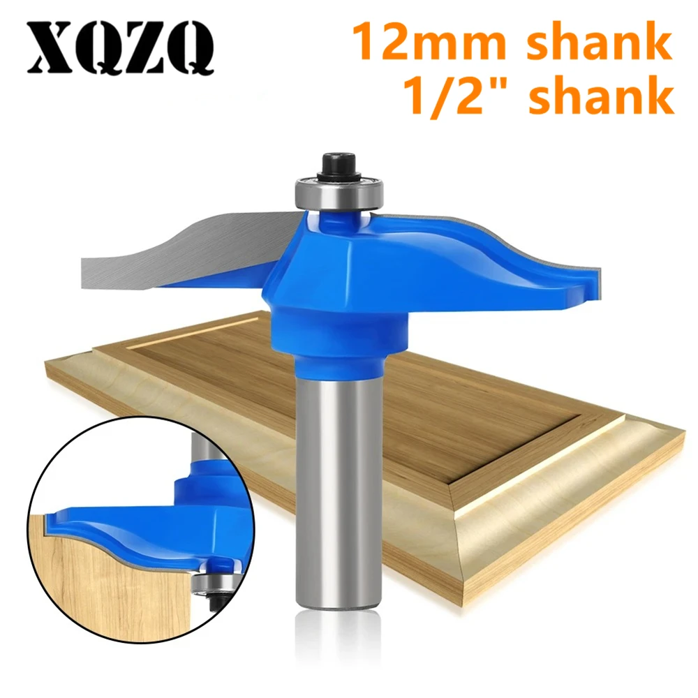 12 Shank1/2" shank Round Over Rail & Stile with Cove Panel Raiser 1Bit Router Bit Set Tenon Cutter for Woodworking Tools
12 Shank1/2" shank Round Over Rail & Stile with Cove Panel Raiser 1Bit Router Bit Set Tenon Cutter for Woodworking Tools