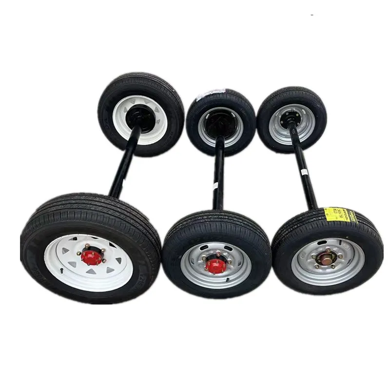 Load Trailer Axle Assembly Double Wheel Axle A complete set of yacht RV dining car Factory flatbed car modification kit
Load Trailer Axle Assembly Double Wheel Axle A complete set of yacht RV dining car Factory flatbed car modification kit