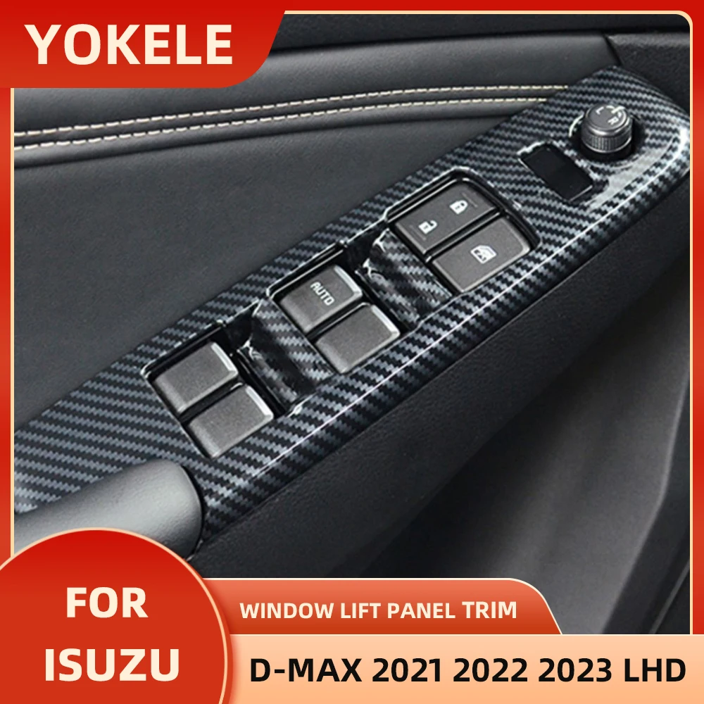 Car Interior Door Armrest Panel Window Lift Button Cover For ISUZU DMAX D-MAX D MAX 2021 2022 2023 LHD Auto Accessories Trim
Car Interior Door Armrest Panel Window Lift Button Cover For ISUZU DMAX D-MAX D MAX 2021 2022 2023 LHD Auto Accessories Trim