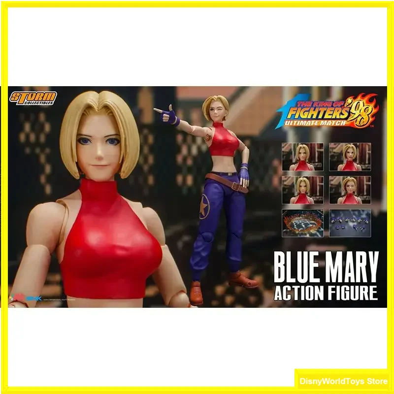 100% Original Storm Toys SKKF05 Blue Mary THE KING OF FIGHTERS 98 1/12 In Stock Anime Action Collection Figures Model Toys
100% Original Storm Toys SKKF05 Blue Mary THE KING OF FIGHTERS 98 1/12 In Stock Anime Action Collection Figures Model Toys