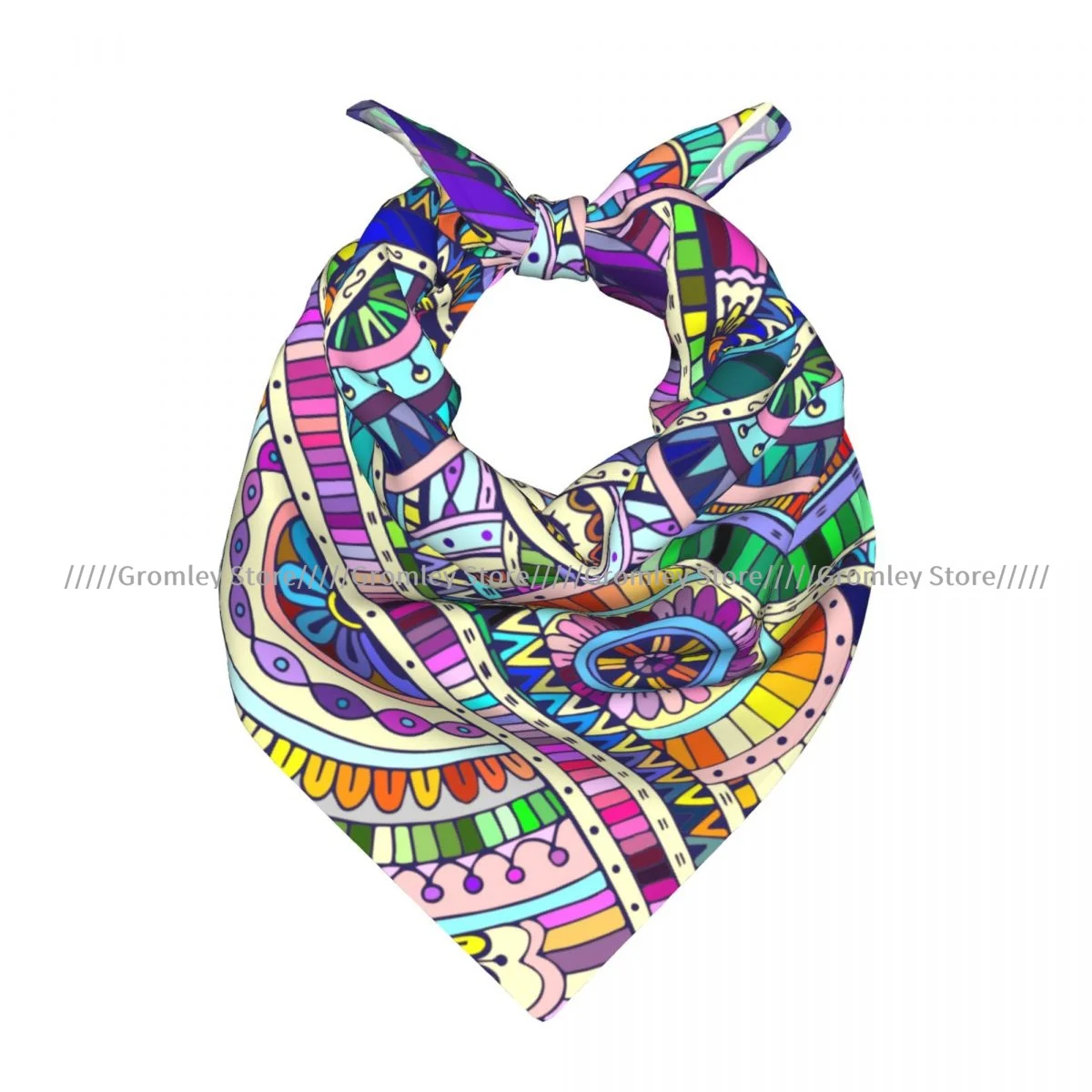 Tribal Ethnic Geometric Pattern Square Scarf Ladies Casual Head Neck Wrap
Tribal Ethnic Geometric Pattern Square Scarf Ladies Casual Head Neck Wrap