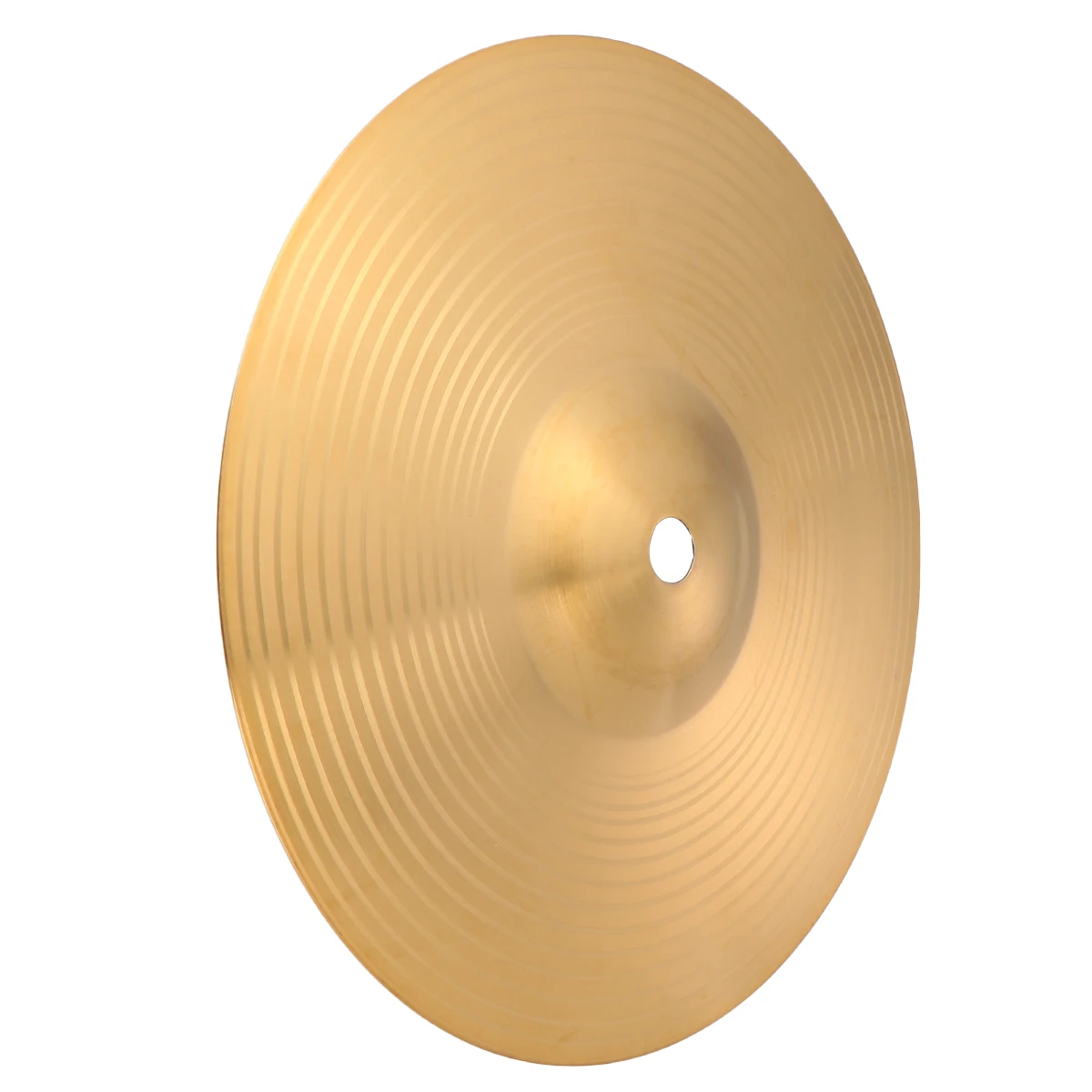 8 Inch Brass Crash Ride Hi-Hat Cymbals Golden Finish For Adult Beginners Professional Percussion Instrument