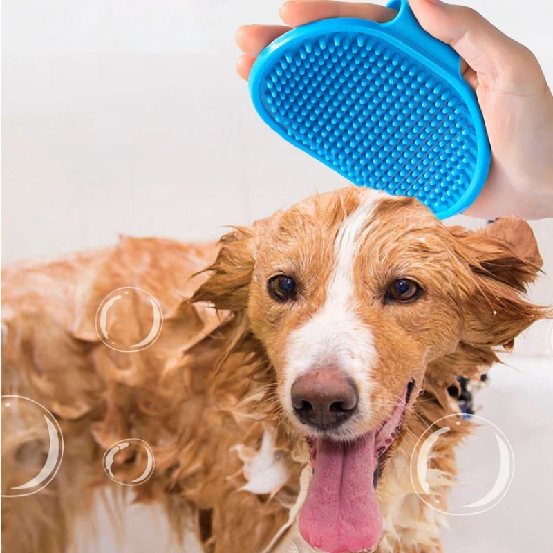 Dog Grooming Brush Pet Shampoo Brush Hair Removal Soothing Massage Rubber Comb With Adjustable Strap For Short Hair Dogs And Cat
Dog Grooming Brush Pet Shampoo Brush Hair Removal Soothing Massage Rubber Comb With Adjustable Strap For Short Hair Dogs And Cat