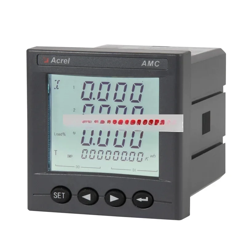 AMC72-E4/KC three-phase multi-function meter pulse energy meter RS485 all-electric parameter panel opening
AMC72-E4/KC three-phase multi-function meter pulse energy meter RS485 all-electric parameter panel opening