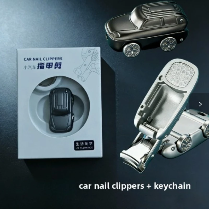 New Creative Anti Splash Car Folding Nail Clipper Keychain Nail Clipper Portable Nail Clipper Backpack Hanging Chain Keychain
New Creative Anti Splash Car Folding Nail Clipper Keychain Nail Clipper Portable Nail Clipper Backpack Hanging Chain Keychain