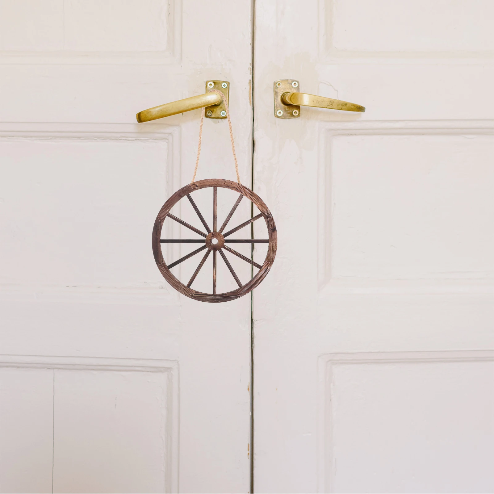 Wooden Wheel Decorative Wall Hanging Home Wagon Decorations Vintage Style Round Design Crafted Wood Retro Charm Room Enhancement
Wooden Wheel Decorative Wall Hanging Home Wagon Decorations Vintage Style Round Design Crafted Wood Retro Charm Room Enhancement