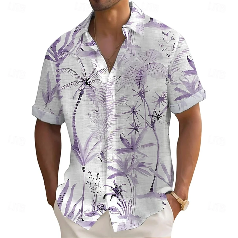 Hawaiian Shirt For Men Women 3D Printed Tropical Plants Man Button Shirt Summer Turndown Short Sleeve Fashion Blouse Tops
Hawaiian Shirt For Men Women 3D Printed Tropical Plants Man Button Shirt Summer Turndown Short Sleeve Fashion Blouse Tops