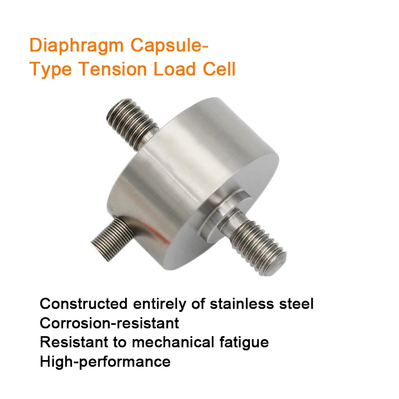 Miniature pressure and tension sensor diaphragm type tension measurement weighing external thread force measuring rod
Miniature pressure and tension sensor diaphragm type tension measurement weighing external thread force measuring rod