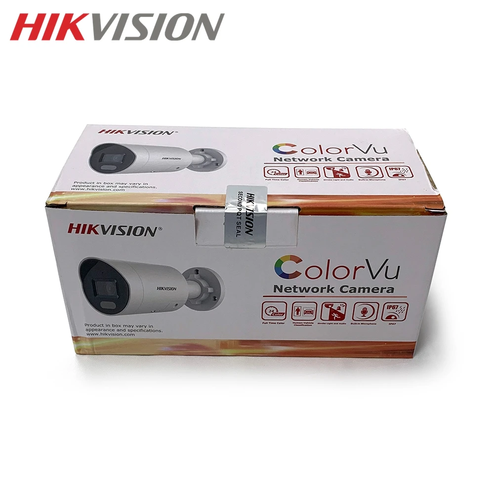 HIKVISION DS-2CD2047G2-LU/SL Full ColorVu 4MP IP Bullet Camera Support Built-in Microphone Upgrade PoE IR 30M Outdoor
HIKVISION DS-2CD2047G2-LU/SL Full ColorVu 4MP IP Bullet Camera Support Built-in Microphone Upgrade PoE IR 30M Outdoor