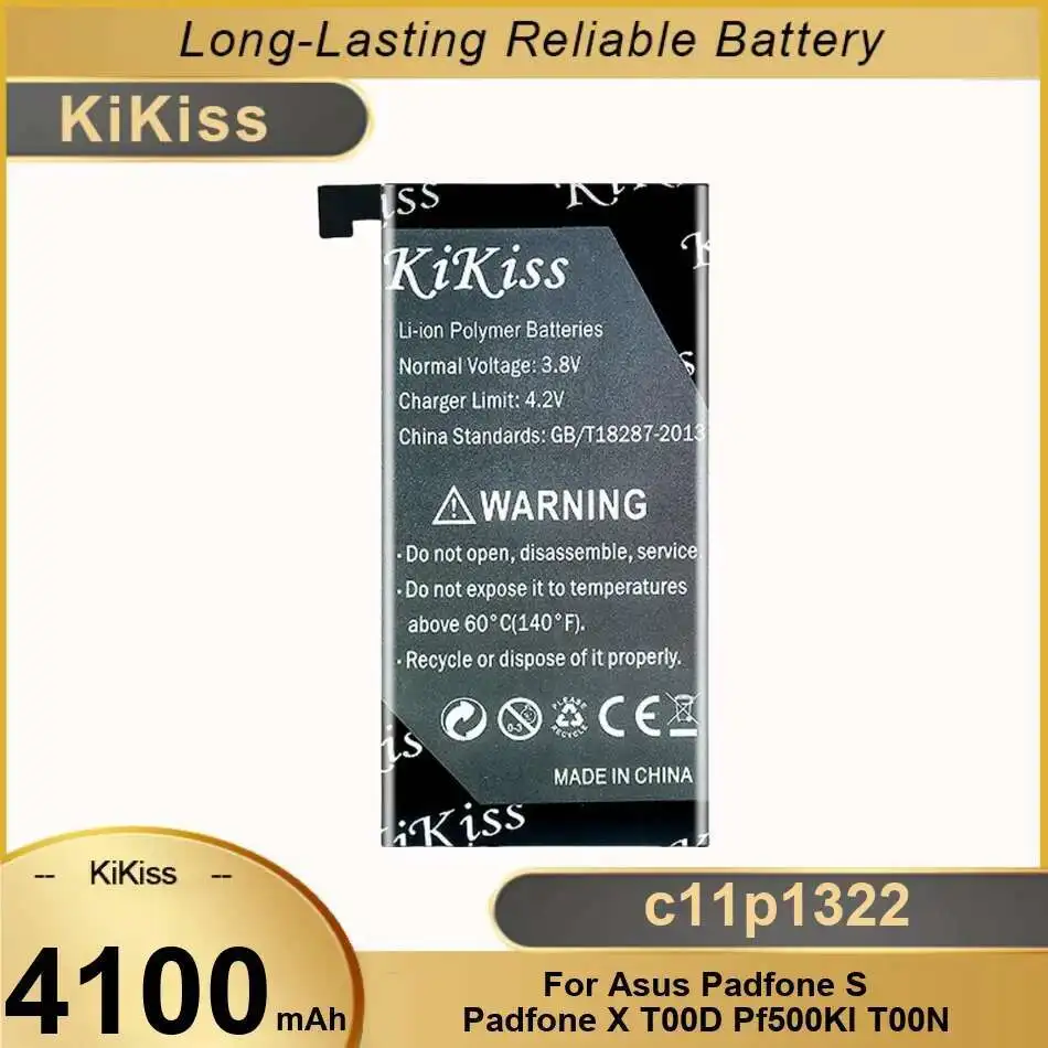 Высокоэффективный аккумулятор для планшета Asus Padfone S Padfone X T00D PF500KL T00N C11p1322, 4100 мАч
Высокоэффективный аккумулятор для планшета Asus Padfone S Padfone X T00D PF500KL T00N C11p1322, 4100 мАч