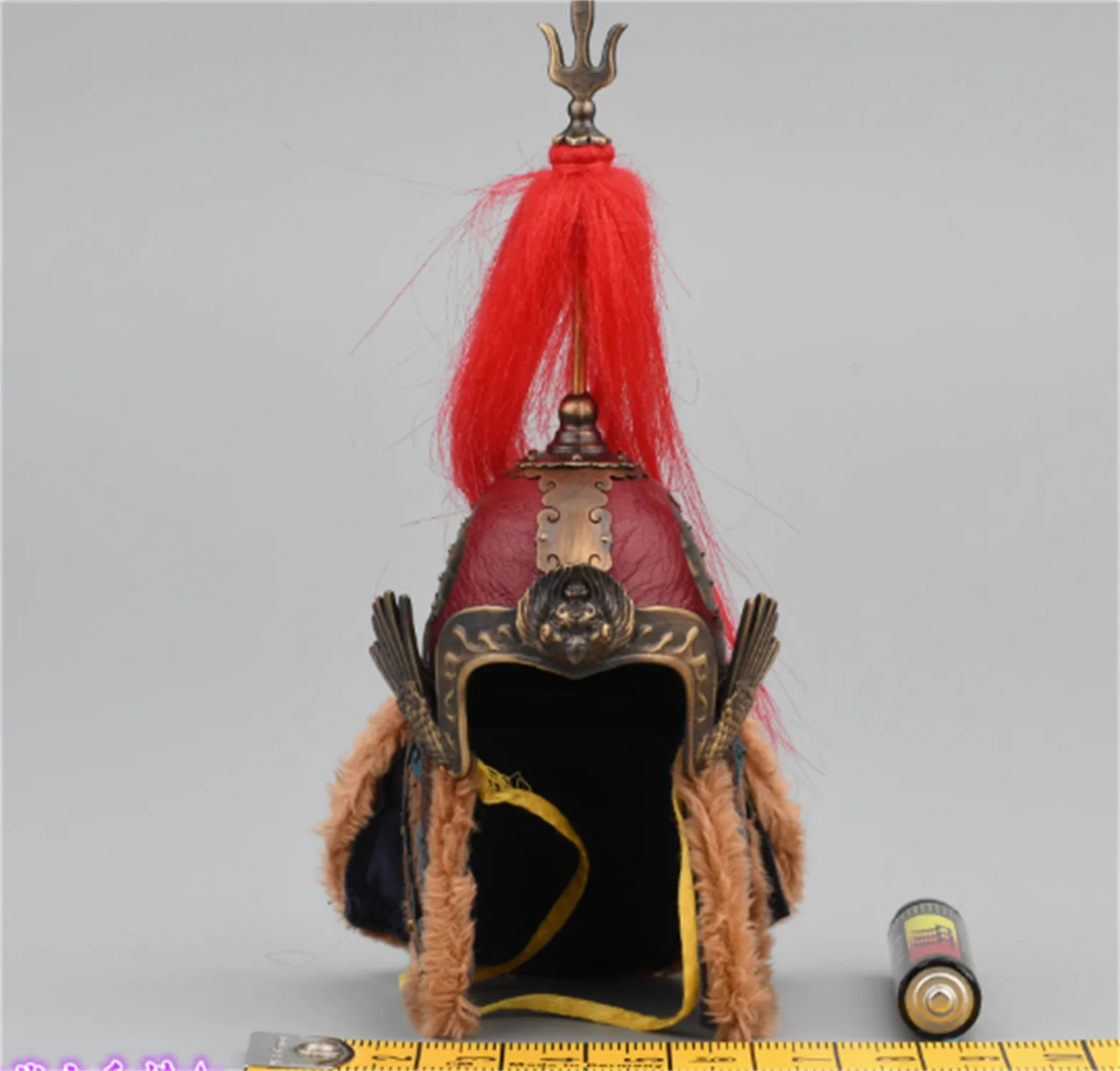 Helmet KLG-R032 1/6 Scale Ming Dynasty Ancient General XU DA soldier Model Model F 12" figure toy
Helmet KLG-R032 1/6 Scale Ming Dynasty Ancient General XU DA soldier Model Model F 12" figure toy