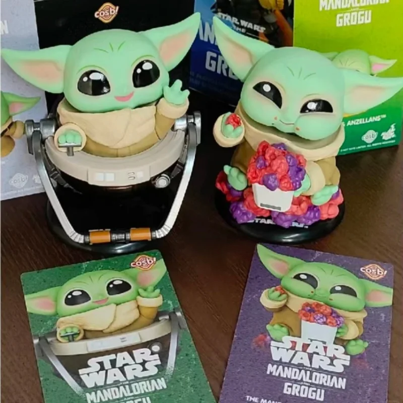Hot Toys Star Wars Mandalorian And Grogu Cosbi Mystery Blind Box Mini Bobblehead Figure Desktop Ornament Gift For Adults
Hot Toys Star Wars Mandalorian And Grogu Cosbi Mystery Blind Box Mini Bobblehead Figure Desktop Ornament Gift For Adults