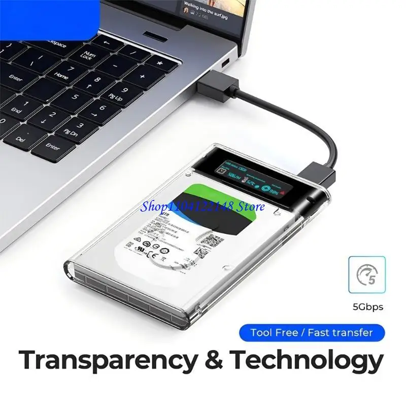 P9FA USB3.0 Hard Drive Enclosure to USB3.0 Hard Drive Case Transparently
P9FA USB3.0 Hard Drive Enclosure to USB3.0 Hard Drive Case Transparently