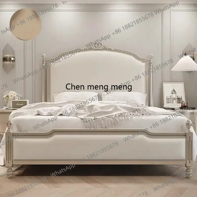 Glamorous White Double Bed Wood European Luxury Platform Luxury Twin Bed Frame Wood Sleeping Letto Matrimoniale Furniture
Glamorous White Double Bed Wood European Luxury Platform Luxury Twin Bed Frame Wood Sleeping Letto Matrimoniale Furniture