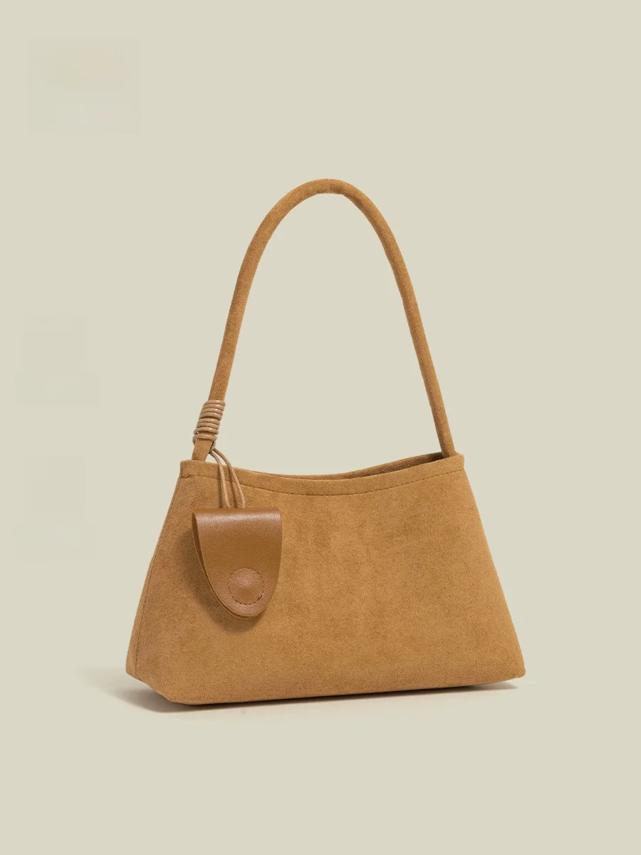 Elegant Suede Underarm Bag Women's 2026 New Spring Commute Single Shoulder French Bread Bag High Quality Chinese Style
Elegant Suede Underarm Bag Women's 2026 New Spring Commute Single Shoulder French Bread Bag High Quality Chinese Style