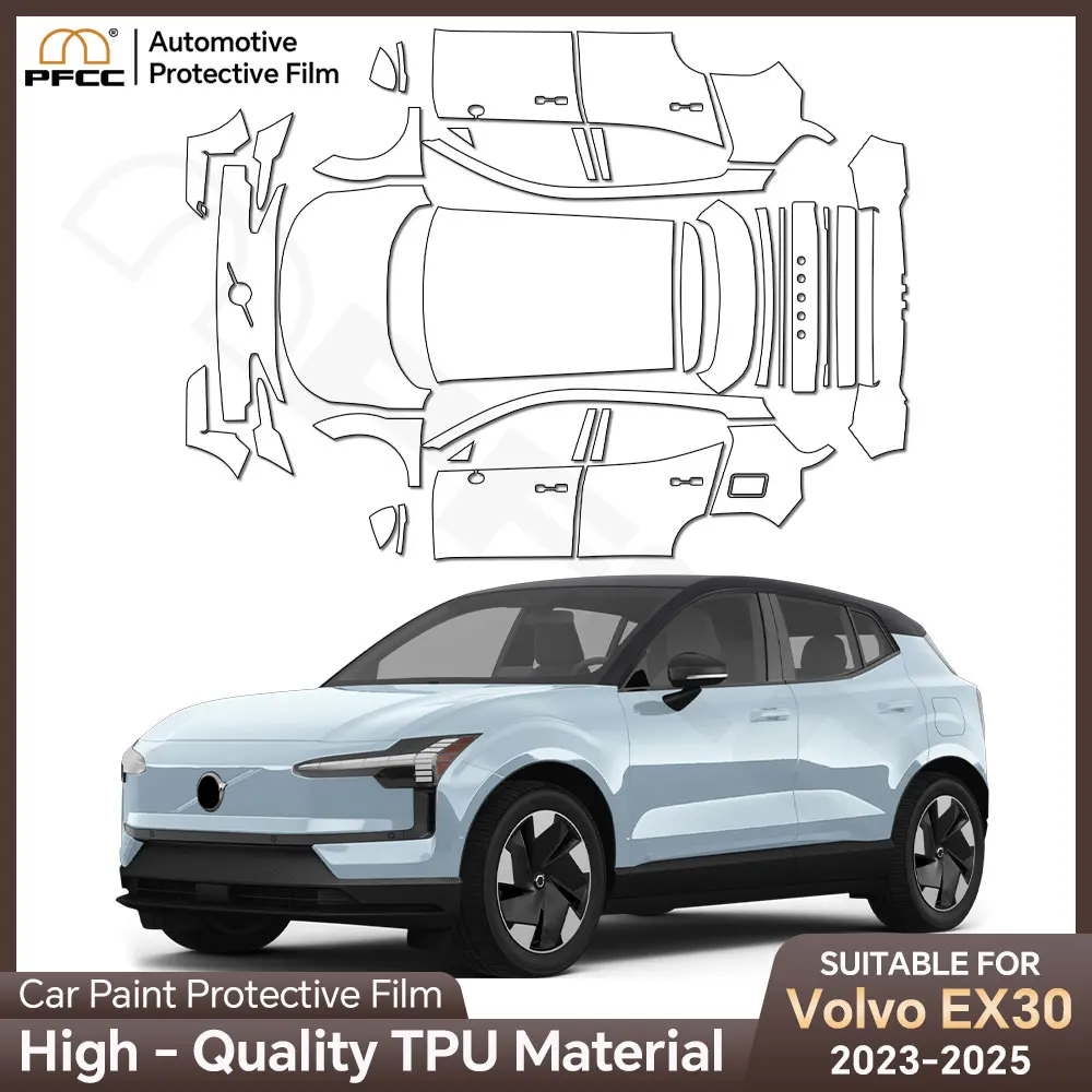 Car Paint Protection Film Transparent TPU Protective Body Sticker Anti-scratch Repair Film Refit For Volvo EX30 2023 2024 2025
Car Paint Protection Film Transparent TPU Protective Body Sticker Anti-scratch Repair Film Refit For Volvo EX30 2023 2024 2025