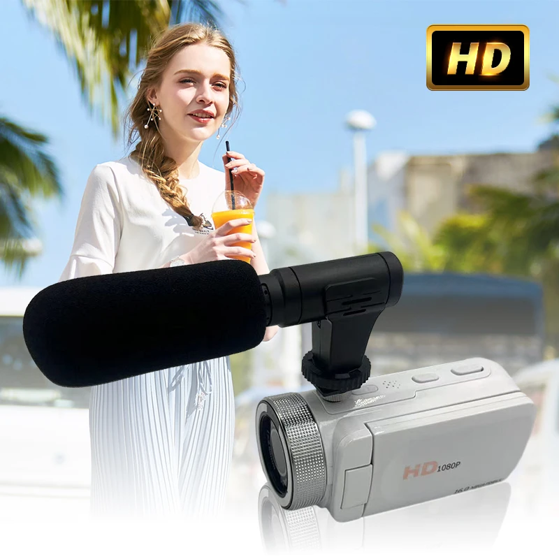Digital Camera with Microphone 1080P HD High Resolution Flip Selfie Screen Lightweight and Portable For Parties Weddings
Digital Camera with Microphone 1080P HD High Resolution Flip Selfie Screen Lightweight and Portable For Parties Weddings