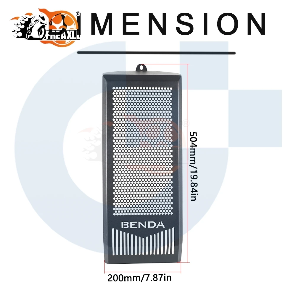 Motorcycle Accessories Radiator Guard Protection Grille Grill Cover Protector Auminium For BENDA Rock 250 Rock300 BD 250/300
Motorcycle Accessories Radiator Guard Protection Grille Grill Cover Protector Auminium For BENDA Rock 250 Rock300 BD 250/300