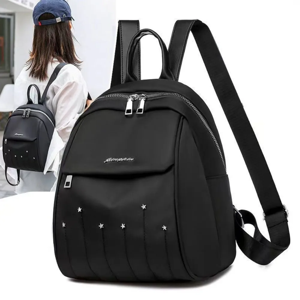 Креативный рюкзак с несколькими карманами на плечах, большая вместительная школьная сумка с регулируемым ремешком, повседневная универсальная женская сумка для книг 
Креативный рюкзак с несколькими карманами на плечах, большая вместительная школьная сумка с регулируемым ремешком, повседневная универсальная женская сумка для книг