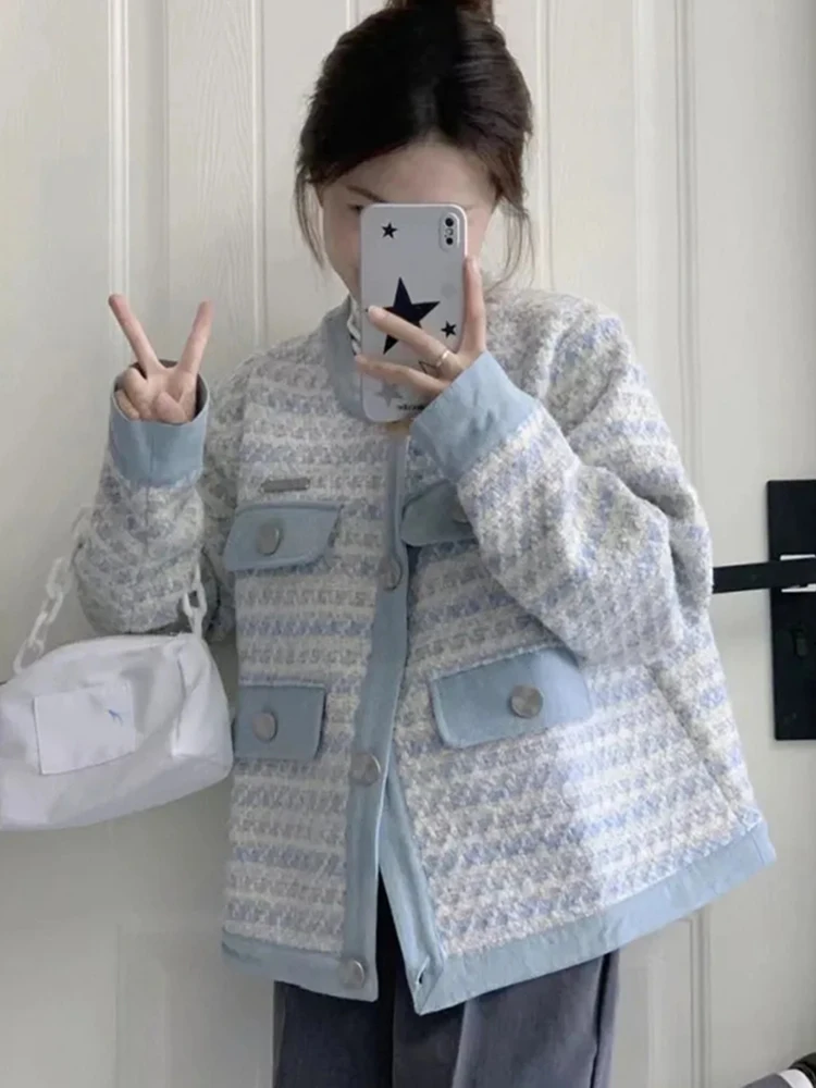 Zoki Осенняя женская милая твидовая куртка Винтажная повседневная элегантная куртка с длинным рукавом Французское милое женское пальто с круглым вырезом Осень-зима Ретро Топы Новинка
Zoki Осенняя женская милая твидовая куртка Винтажная повседневная элегантная куртка с длинным рукавом Французское милое женское пальто с круглым вырезом Осень-зима Ретро Топы Новинка