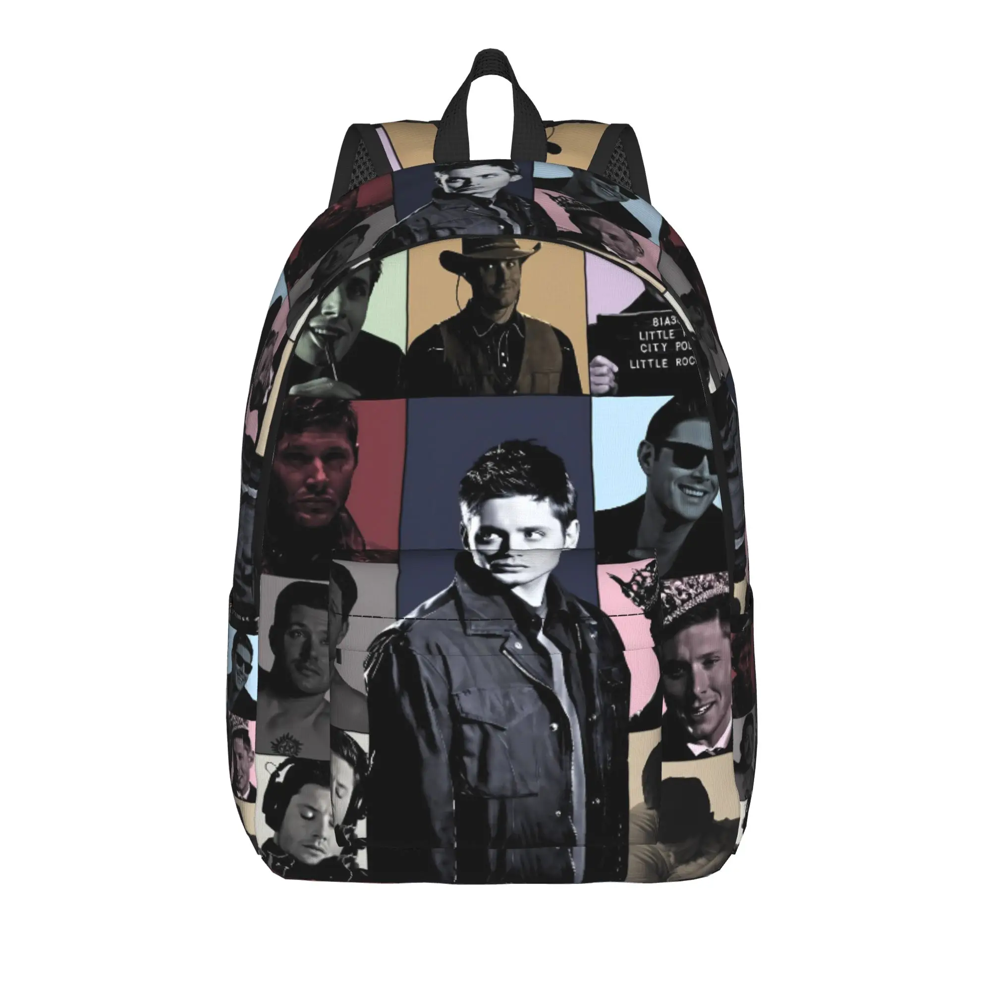 Jensen Ackles Backpack Dean Winchester Trekking Backpacks Men Colorful Large High School Bags Casual Rucksack
Jensen Ackles Backpack Dean Winchester Trekking Backpacks Men Colorful Large High School Bags Casual Rucksack