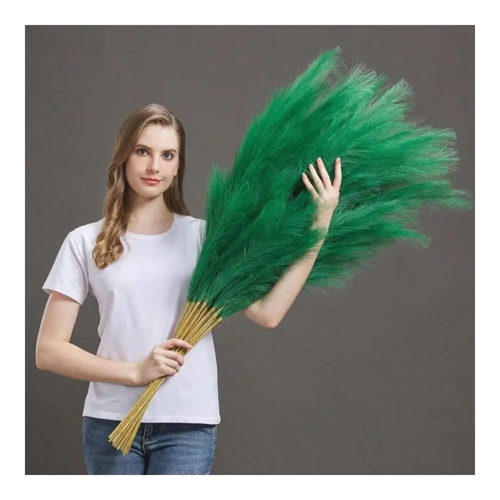 Pcs 45 Faux Pampas Grass Fluffy Artificial Pompous Grass For Tall Floor Vase, NonShedding Home Decor, Boho Wedding Flowers, Bab
Pcs 45 Faux Pampas Grass Fluffy Artificial Pompous Grass For Tall Floor Vase, NonShedding Home Decor, Boho Wedding Flowers, Bab