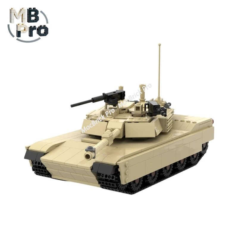 767pcs Desert Camouflage Heavy Tank Building Blocks, Modern M1 Battle Tank Model, DIY Military Simulation Toy, Collector's Gift
767pcs Desert Camouflage Heavy Tank Building Blocks, Modern M1 Battle Tank Model, DIY Military Simulation Toy, Collector's Gift