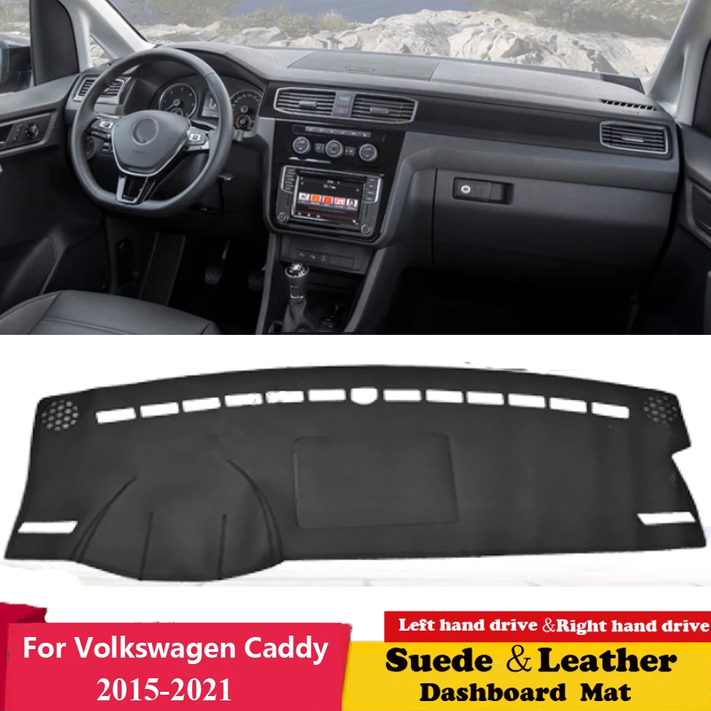 Для VW Volkswagen Caddy 2015-2021: Коврик на приборную панель из замши и кожи, накладка на панель, автомобильные аксессуары
Для VW Volkswagen Caddy 2015-2021: Коврик на приборную панель из замши и кожи, накладка на панель, автомобильные аксессуары