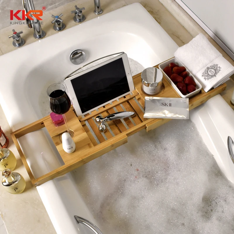 Multi-Function Bamboo Wooden Extending Sides Bamboo Bath Caddy Bathtub Caddy Tray
Multi-Function Bamboo Wooden Extending Sides Bamboo Bath Caddy Bathtub Caddy Tray