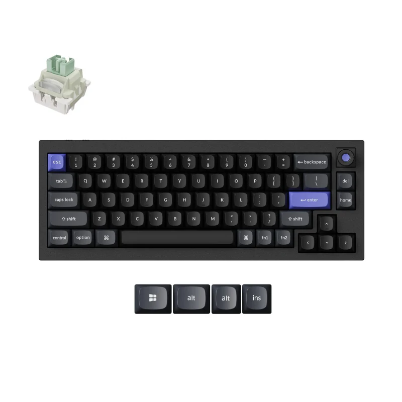 Keychron Q2 HE 8K Magnetic Switch Keyboard Hall Effect Program Gaming Custom Wired Keyboard