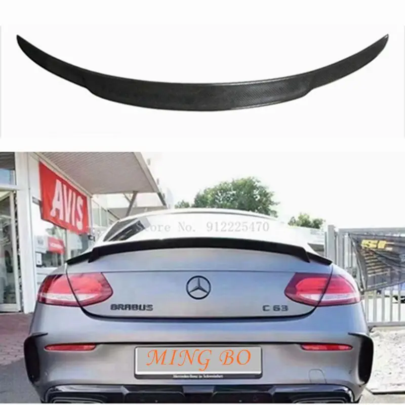 FOR Mercedes-Benz C-Class C205 W205 2Door Coupe Carbon Fiber Rear Spoiler Trunk Wing 2015-2023 FRP Forged carbon
FOR Mercedes-Benz C-Class C205 W205 2Door Coupe Carbon Fiber Rear Spoiler Trunk Wing 2015-2023 FRP Forged carbon