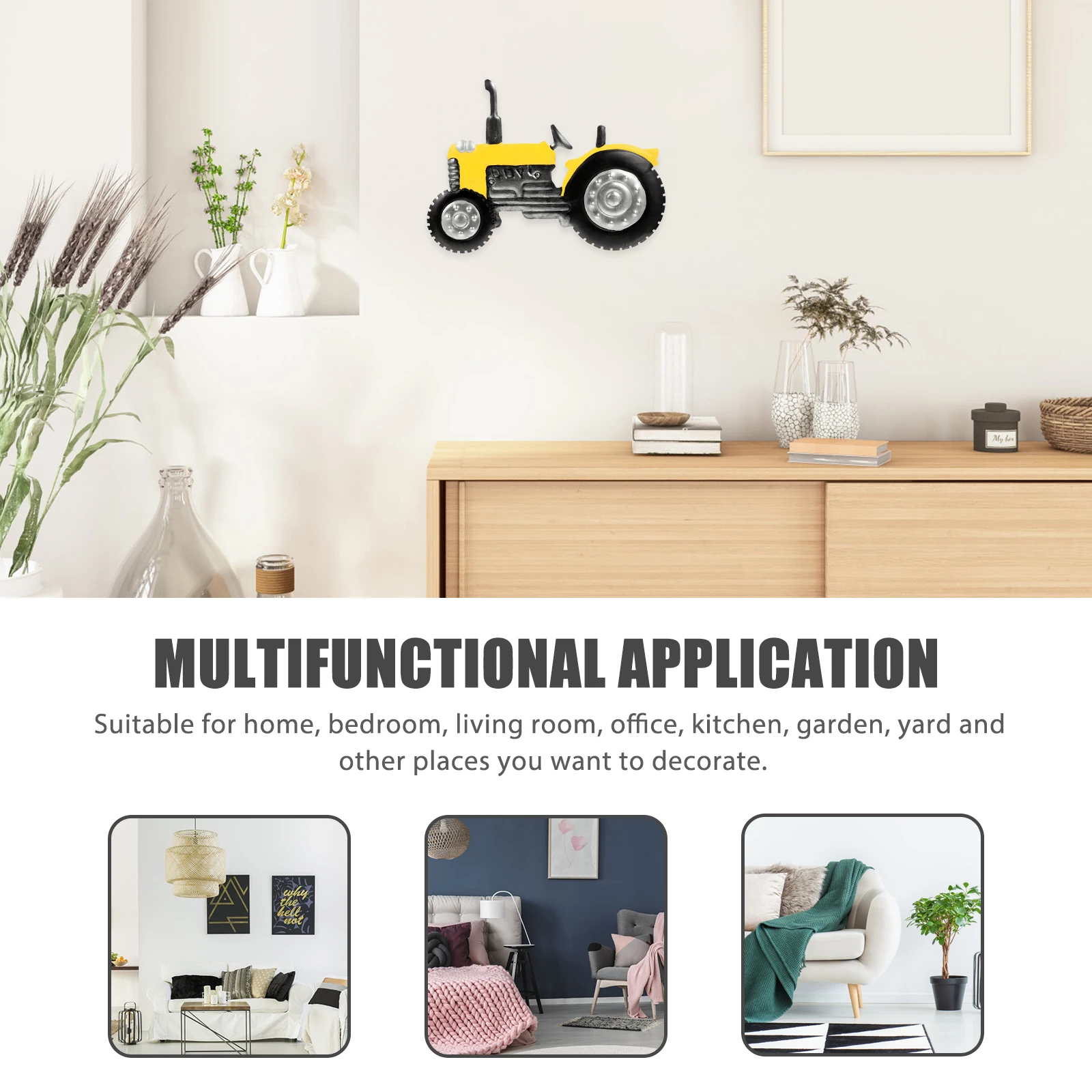 Simulated Tractor Wall Decor Signs Toy Hanging Pendants Iron Decorative Ornament Metal Decoration Man
Simulated Tractor Wall Decor Signs Toy Hanging Pendants Iron Decorative Ornament Metal Decoration Man