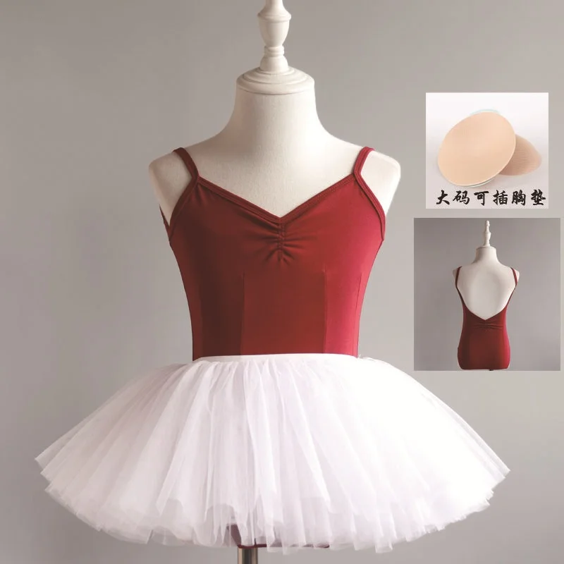 Kids summer sling Ballet Dress Split fluffy skirt girls dance Costume training Clothing Ballet Tutu Dress performance dancewear
Kids summer sling Ballet Dress Split fluffy skirt girls dance Costume training Clothing Ballet Tutu Dress performance dancewear