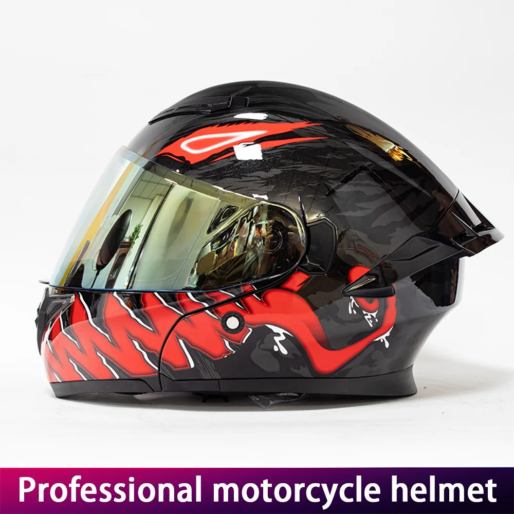 DOT Certified Motorcycle Full Face Helmet Dual Lens Unisex Biker Helmet for Scooter Riding Protection And Comfort
DOT Certified Motorcycle Full Face Helmet Dual Lens Unisex Biker Helmet for Scooter Riding Protection And Comfort