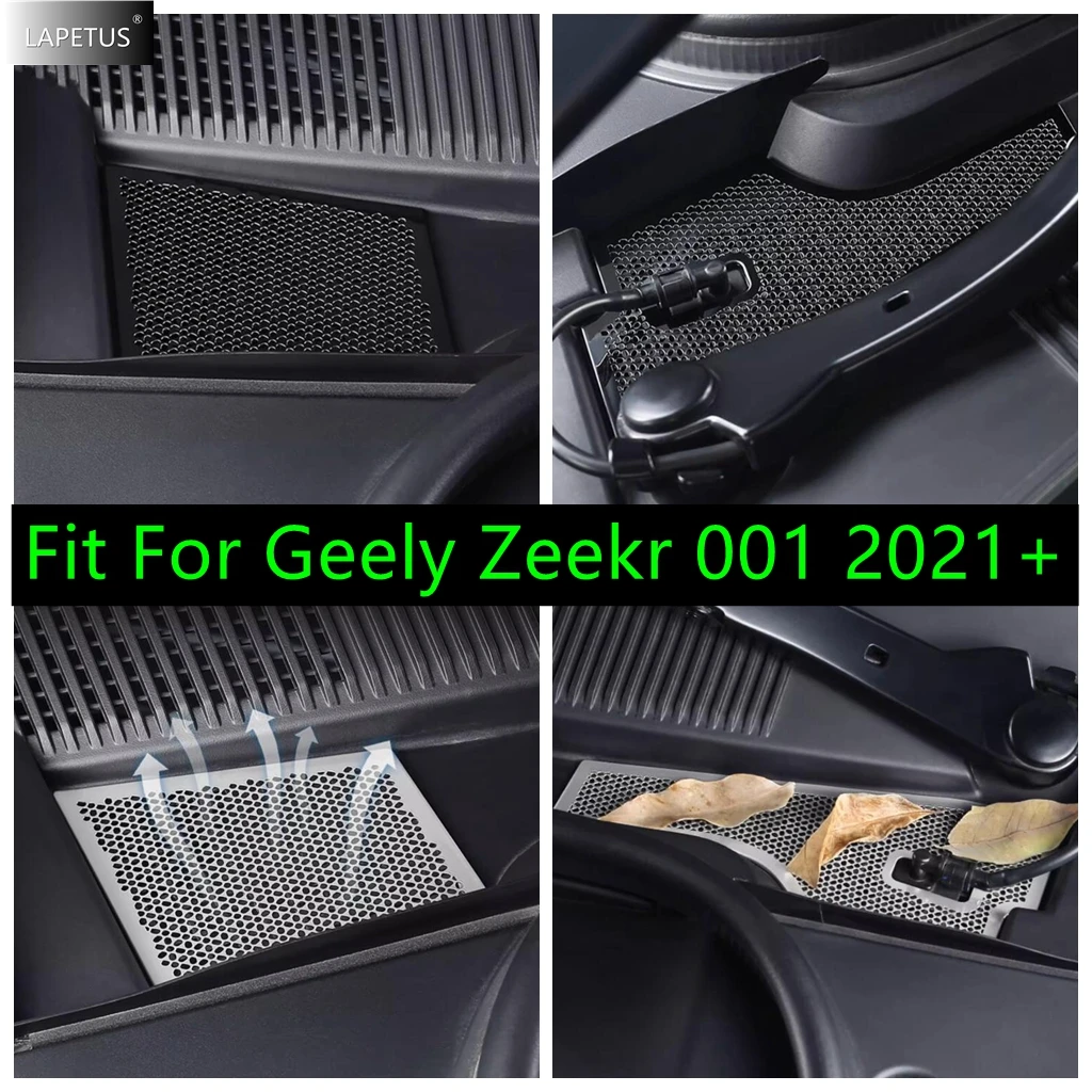 Auto Front Hood Dust Cover Filter Proof Cover Protective Cover Intake Port Stainless Accessories For Geely Zeekr 001 2021 - 2023
Auto Front Hood Dust Cover Filter Proof Cover Protective Cover Intake Port Stainless Accessories For Geely Zeekr 001 2021 - 2023
