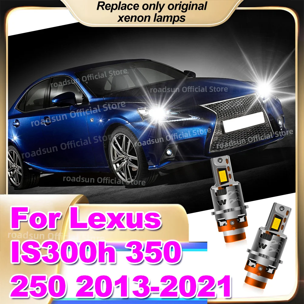 1:1 Led Headlight HID Xenon Bulbs 6000K For Lexus IS300h 350 250 2013-2021 2014 2015 2016 2017
1:1 Led Headlight HID Xenon Bulbs 6000K For Lexus IS300h 350 250 2013-2021 2014 2015 2016 2017