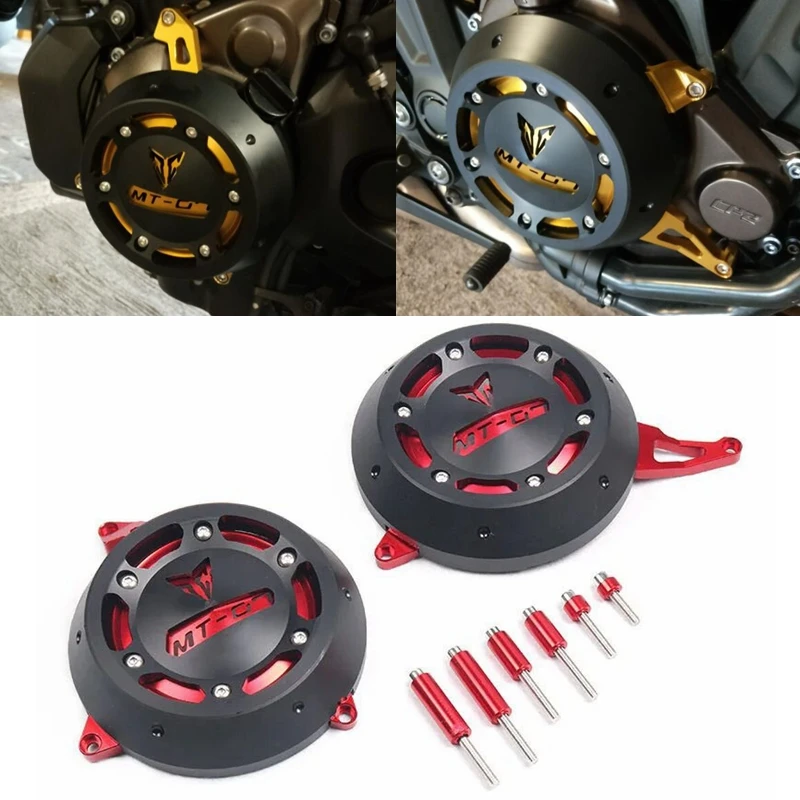 Motorcycle Accessories CNC Engine Stator Starter Cover Frame Slider Protector For YAMAHA MT-07 FZ-07 MT07 FZ07 MT 07 2014-2023
Motorcycle Accessories CNC Engine Stator Starter Cover Frame Slider Protector For YAMAHA MT-07 FZ-07 MT07 FZ07 MT 07 2014-2023