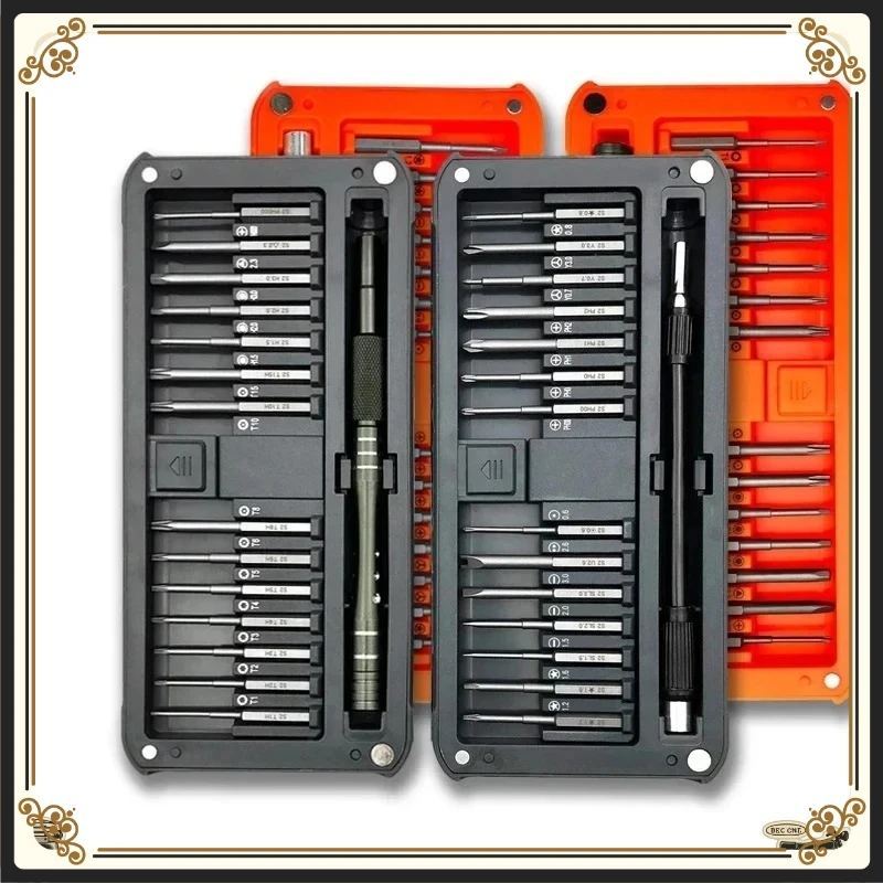 S2 Long Bits 30-in-1 Precision Screwdriver Set Magnetic Storage Box Professional Pry Tool for Phone Watch Repair
S2 Long Bits 30-in-1 Precision Screwdriver Set Magnetic Storage Box Professional Pry Tool for Phone Watch Repair