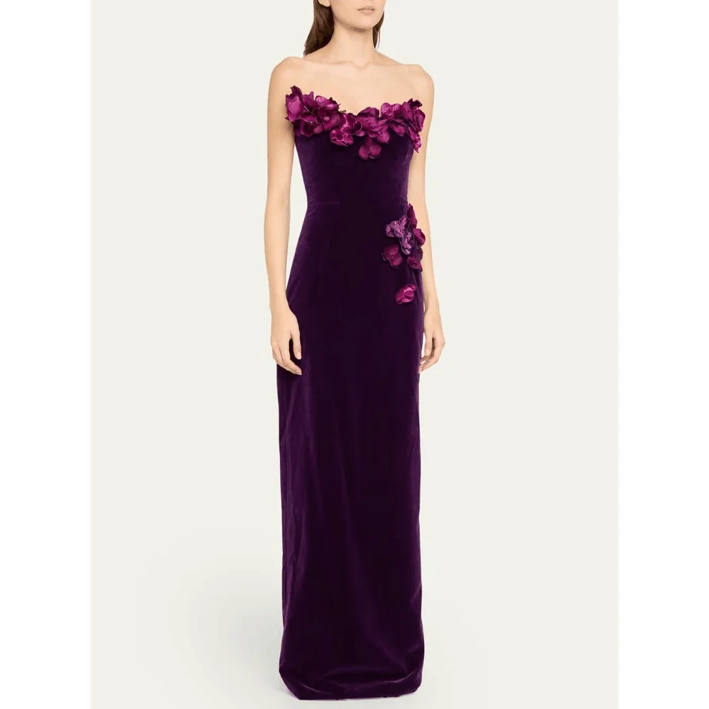 Elegant Evening Dress Women Floor Length Straight Strapless Sleeveless Floor Length High Quality Banquet Prom Party Female Gown
Elegant Evening Dress Women Floor Length Straight Strapless Sleeveless Floor Length High Quality Banquet Prom Party Female Gown