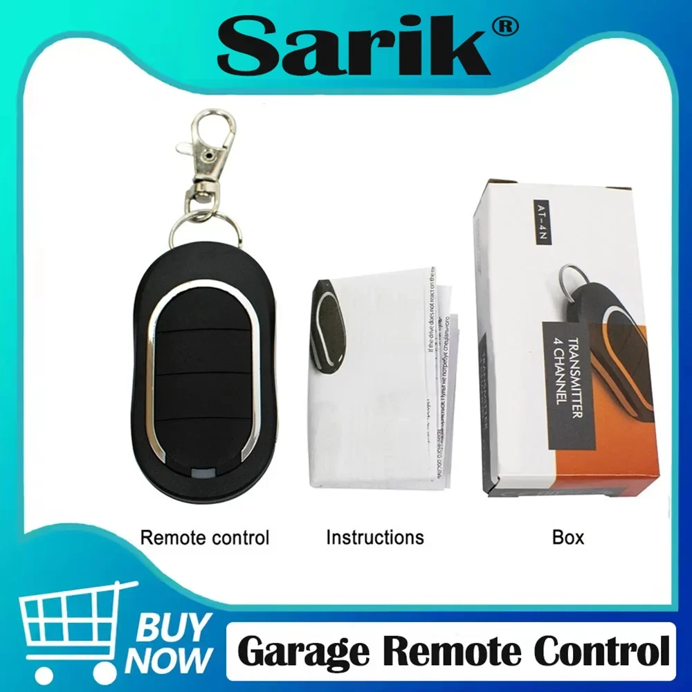 Alutech AT-4N Radio Remote Control 433.92MHz Garage Door Control Easy-to-Use Remote for Secure Garage Access
Alutech AT-4N Radio Remote Control 433.92MHz Garage Door Control Easy-to-Use Remote for Secure Garage Access