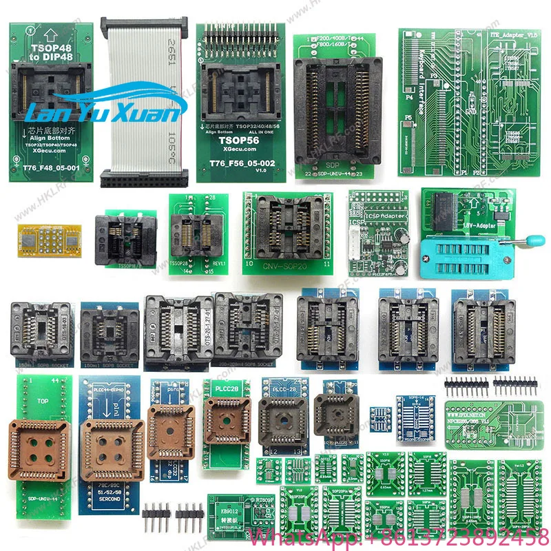 2025 2026 XGecu T76 Programmer + 49pcs Adapter TSOP48 TSOP56 KB9012 BIOS NAND FLASH EMMC
2025 2026 XGecu T76 Programmer + 49pcs Adapter TSOP48 TSOP56 KB9012 BIOS NAND FLASH EMMC