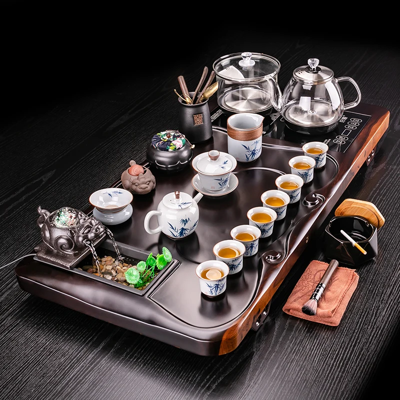 Wooden Table Tea Tray Serving Kitchen Rustic Long Tea Tray Chinese Rectangle Living Room Coasters Kung Fu Bandeja Madera Teaware
Wooden Table Tea Tray Serving Kitchen Rustic Long Tea Tray Chinese Rectangle Living Room Coasters Kung Fu Bandeja Madera Teaware