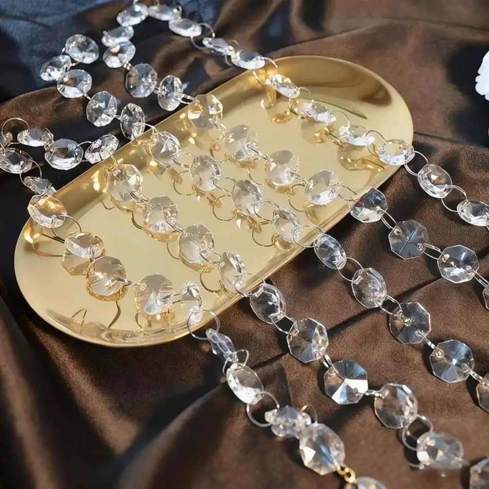 10PCS 100cm Clear Beaded Curtain Transparent Decoration Acrylic Chandelier Chain Hanging Chandelier Accessories Shinning
10PCS 100cm Clear Beaded Curtain Transparent Decoration Acrylic Chandelier Chain Hanging Chandelier Accessories Shinning