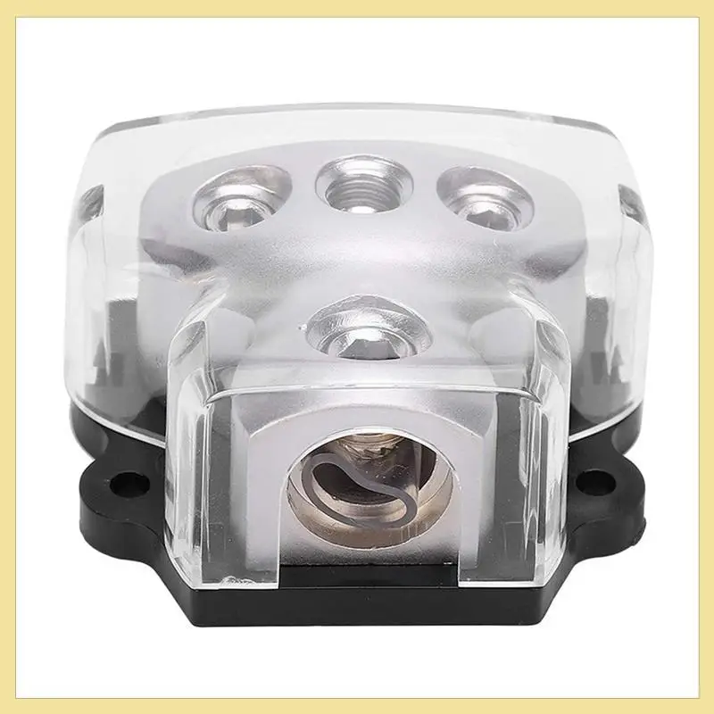 3-Way Power Distribution Block 1X0 Gauge In 3X4 Gauge Out Power Distribution Block For Car Audio Splitter Durable
3-Way Power Distribution Block 1X0 Gauge In 3X4 Gauge Out Power Distribution Block For Car Audio Splitter Durable